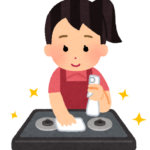 ネズミ対策　厨房の清掃