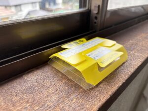 カベアナタカラダニ対策　業務用樹脂製トラップ(小)
