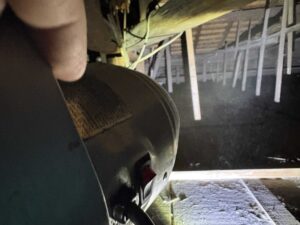 塩化ベンザルコニウムを天井裏にミスト処理