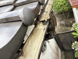雨どい１　作業後