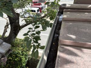 雨どい２　作業前